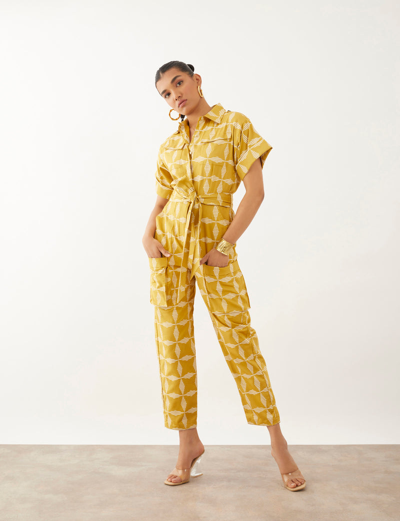 KENJI JUMPSUIT - BAMBOO