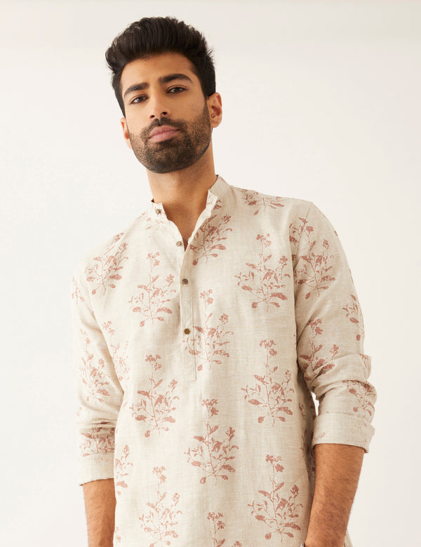 HALLES - CATCHFLY - KURTA - IVORY