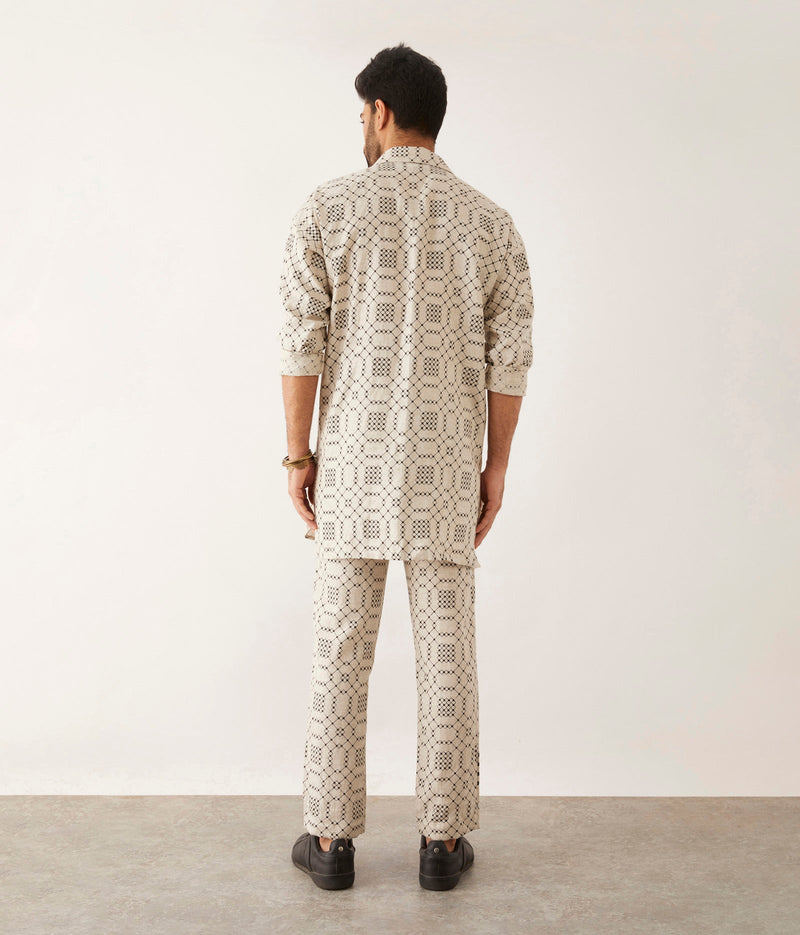 CAI - BALANCE TWIN - KURTA - IVORY