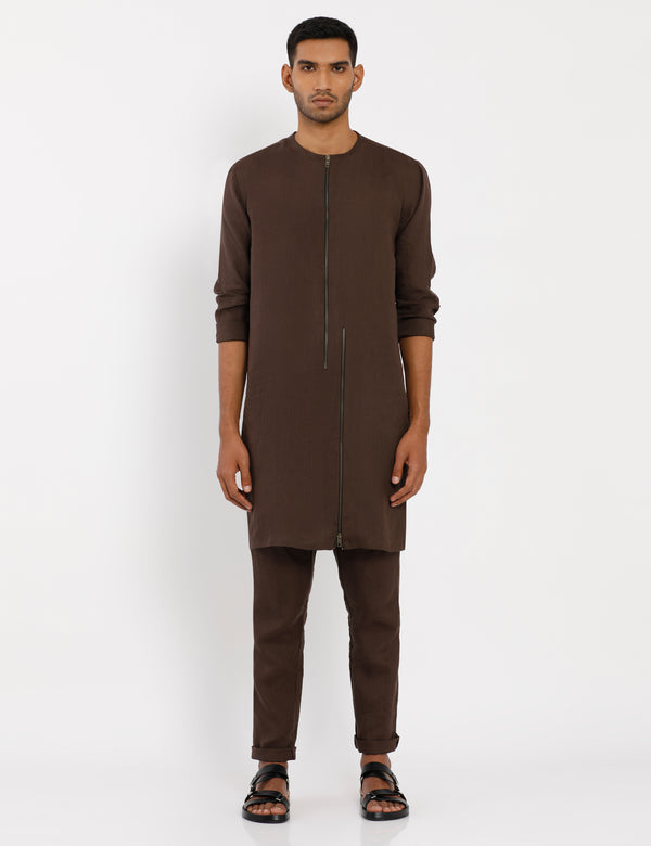 STAN KURTA - BROWN